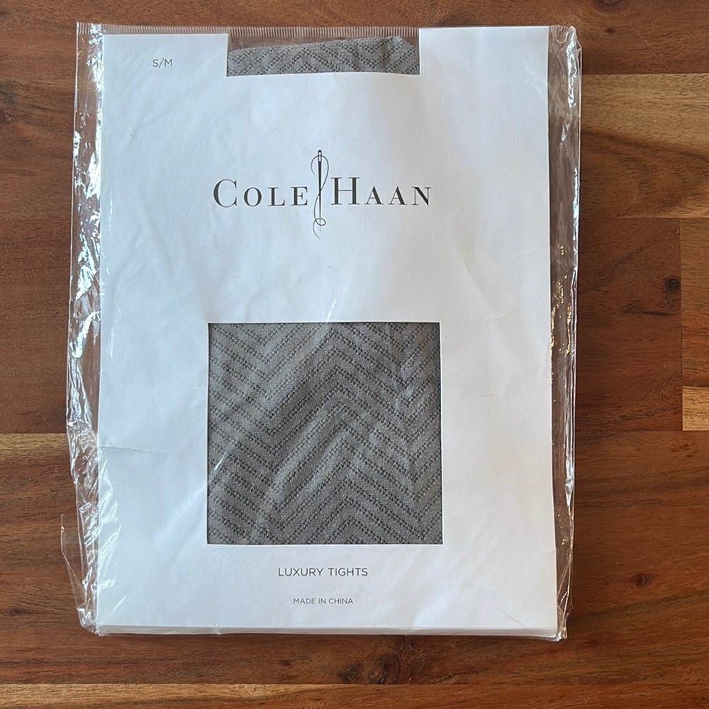 New Cole Haan Ironstone tights, size M-L.